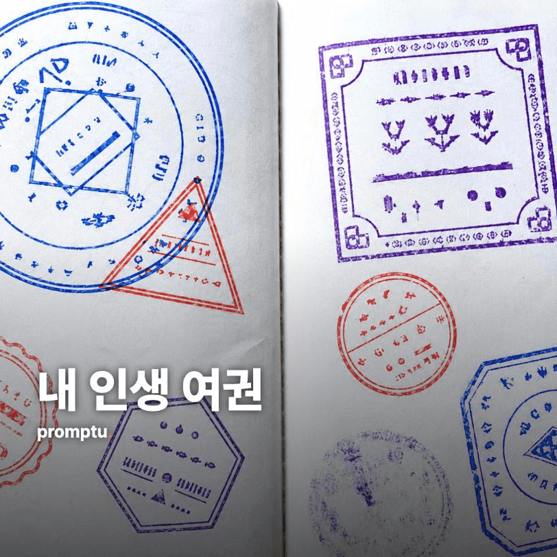 내 인생을 여권 입국 도장 페이지로