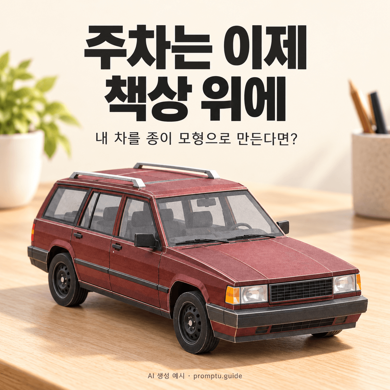 My Car, Parked on My Desk