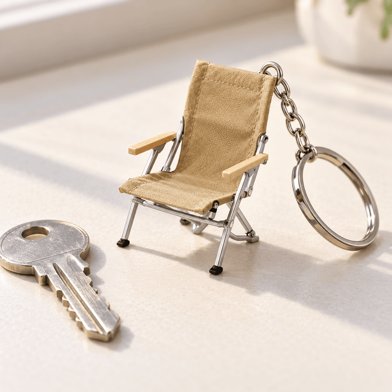 My Campsite Seat, Now a Keychain