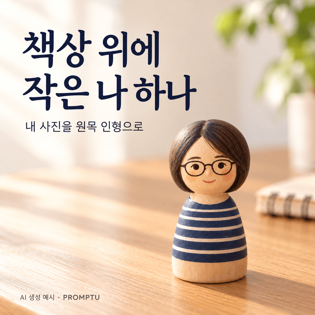 A Little Wooden Me for My Desk