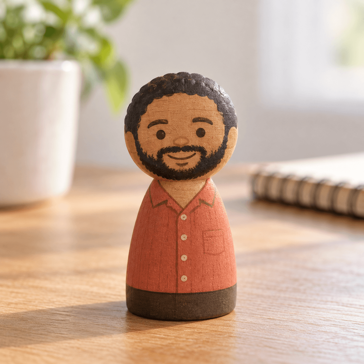 A Little Wooden Me for My Desk